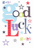A spirit of encouragement leaps from this cheerful good luck card, its joyful arrangement of fonts and dancing stars capturing the heart of Little Ilford. Oversized pastel-blue letters intertwine with deep reds, mossy greens, and regal purples-each hue thoughtfully chosen, reminiscent of bouquets arranged for local celebrations along Ilford Lane. Scattered across the crisp white canvas, navy, lilac, and lemony lime stars evoke the sense of hope and dreams cast above East Ham's rooftops. As you hold the card, the smooth texture of quality cardstock hints at the tactile delight and personal touch present in every arrangement crafted by your local florist. This card feels like the kind you'd present to a friend embarking on a new chapter-maybe starting at a nearby college or opening a business along Romford Road-imbued with the simple magic of support and the enduring optimism that defines Little Ilford's community.